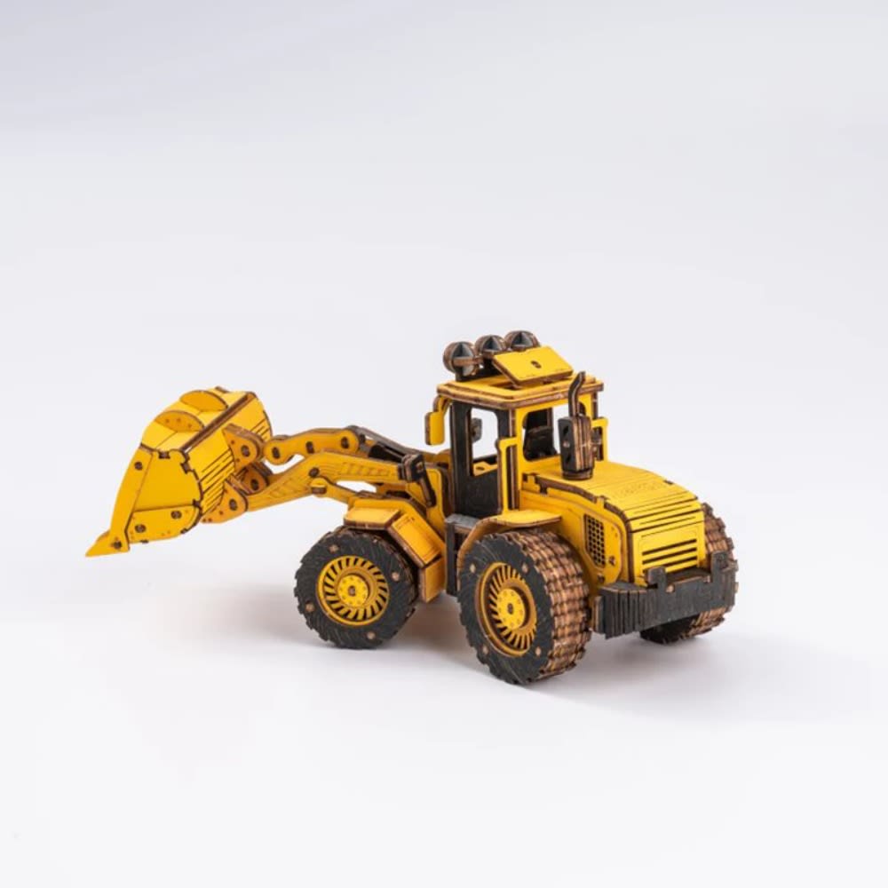 Robotime ROKR Bulldozer 3D Wooden Puzzle for Children